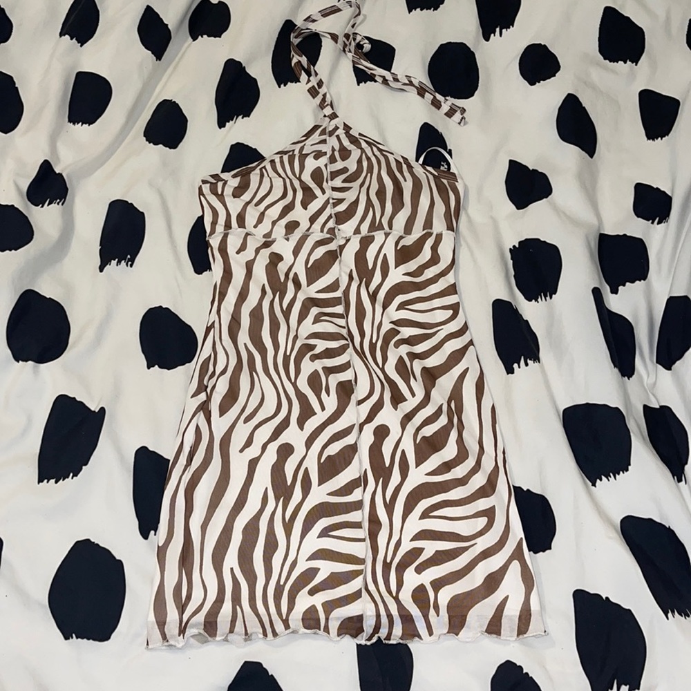Princess Polly zebra dress